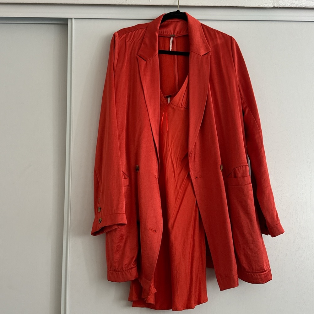Free People Dress and Blazer Set